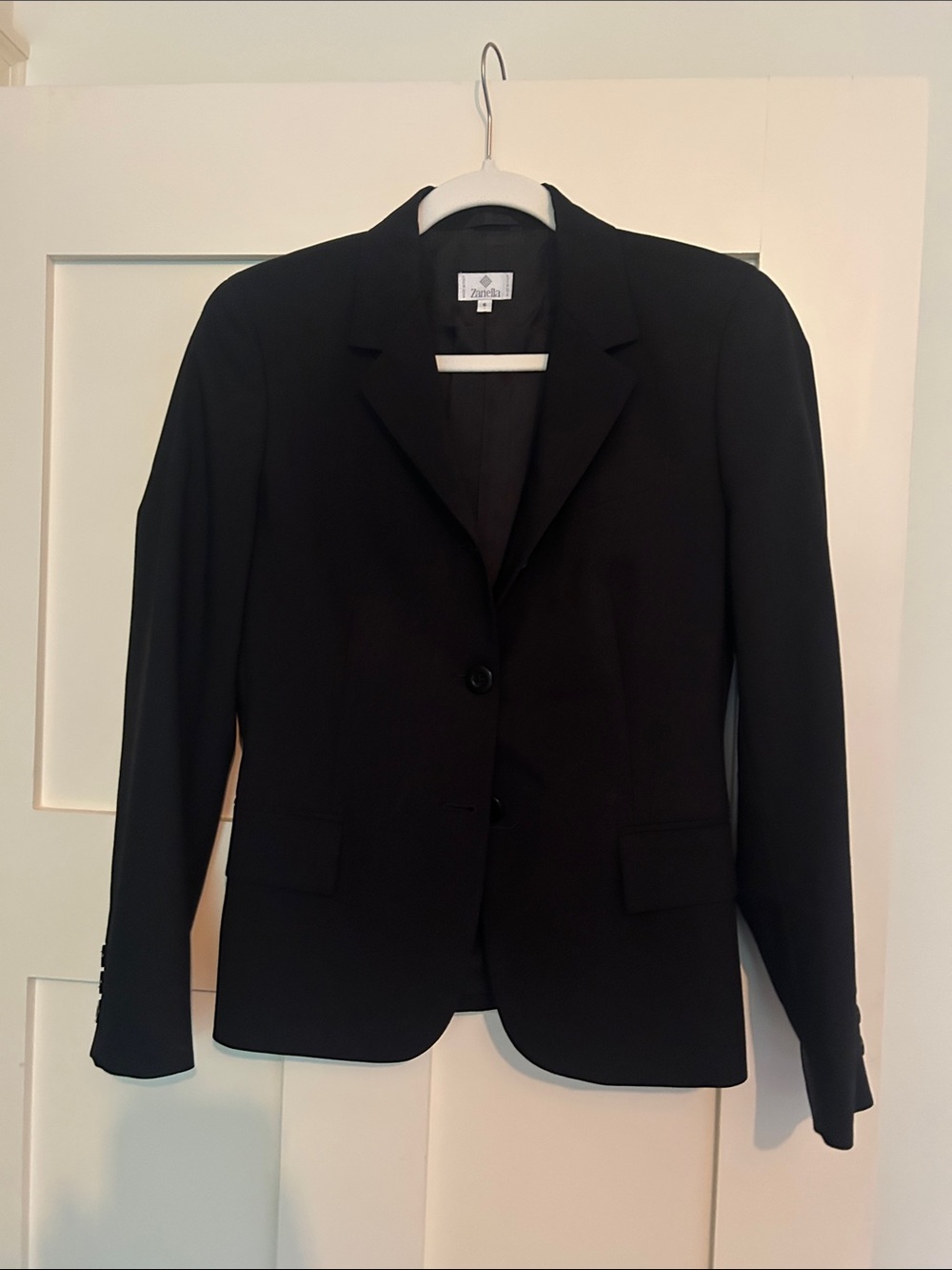 Black Women's Tailored Blazer - zanella